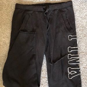 Black boyfriend sweatpants